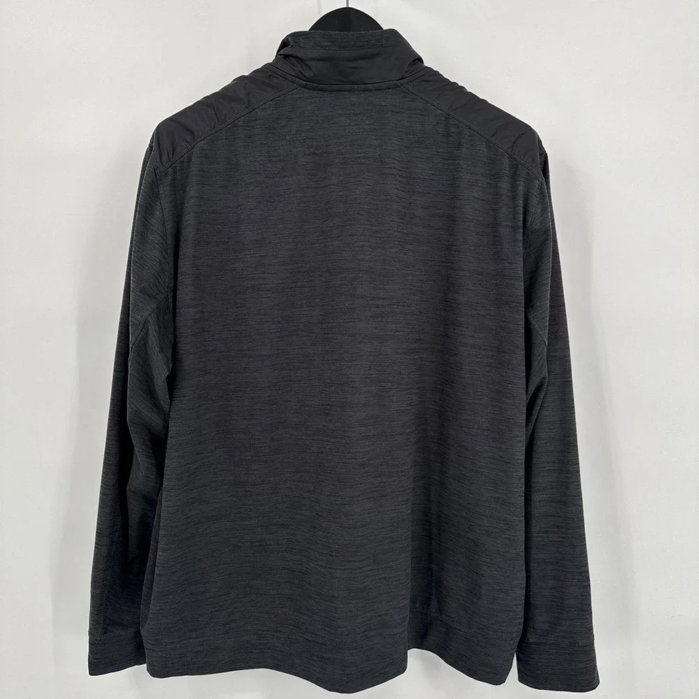 Tommy Bahama Men's 1/4 Zip Pullover Charcole 2XL‎ Island Zone Performance Top